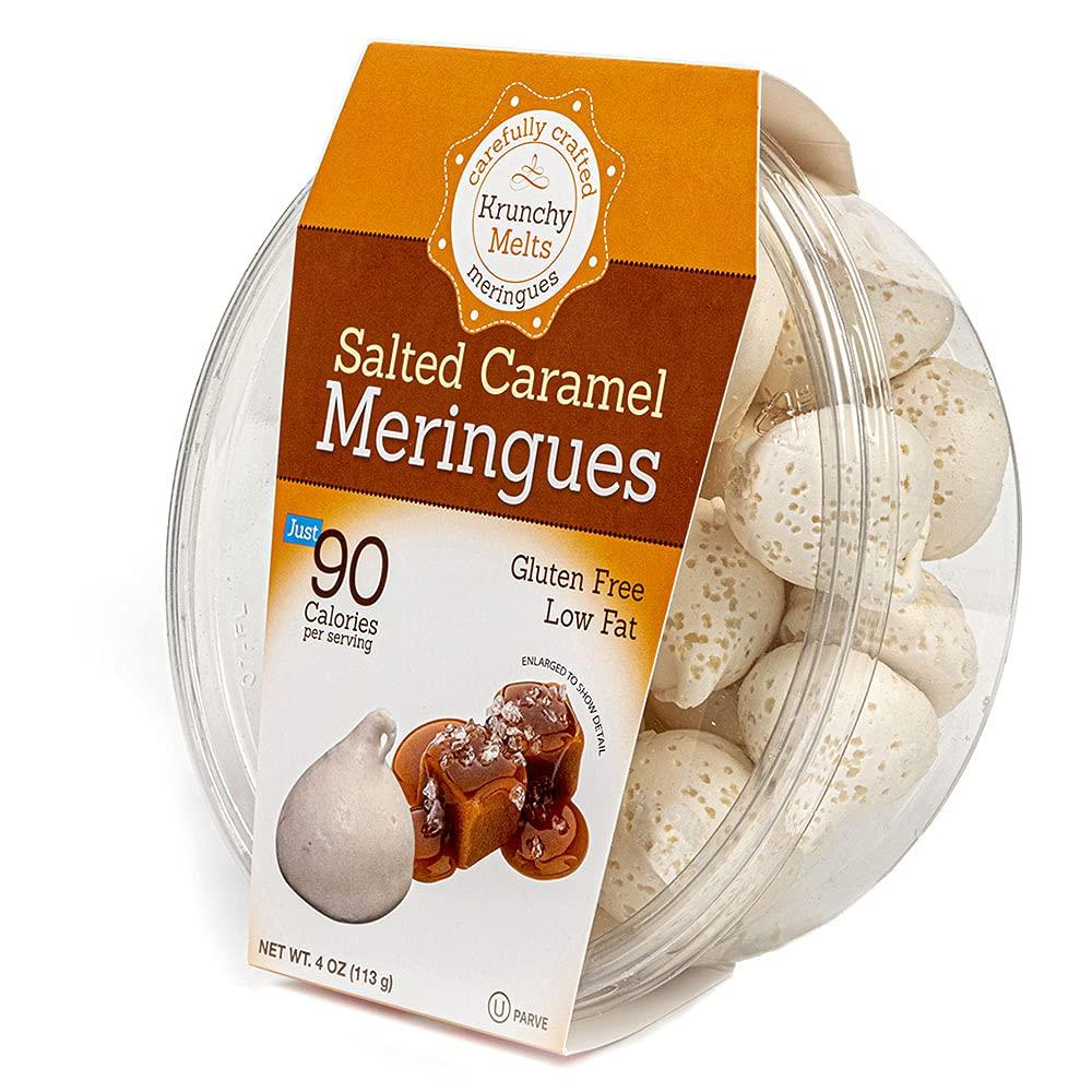 Krunchy Melts Original Meringue Cookies Salted Caramel Flavor