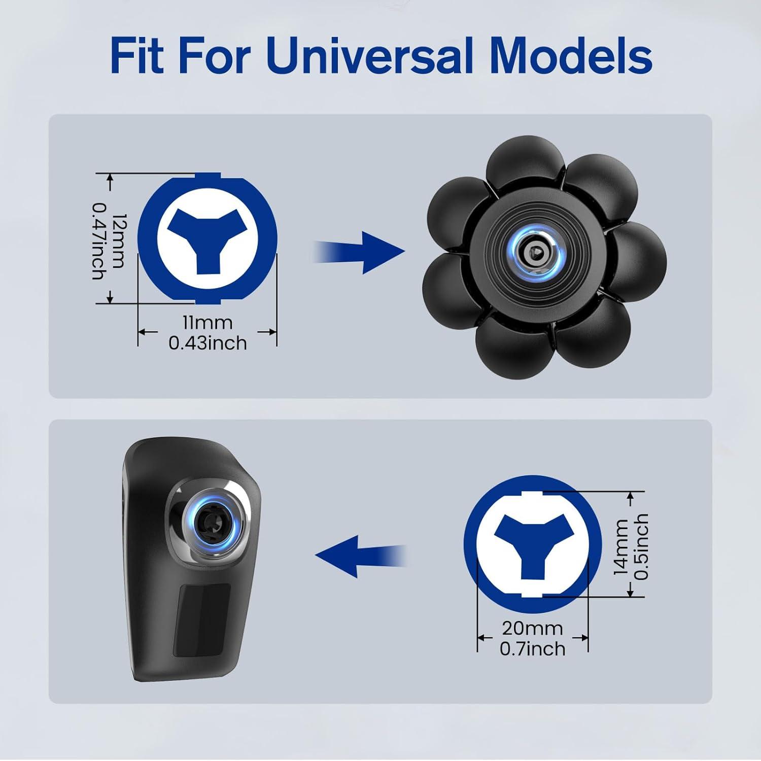 8 Head Shavers Heads Replacement,8D BaldeHead Cutter Universal Replacement Blade For Men - View #4