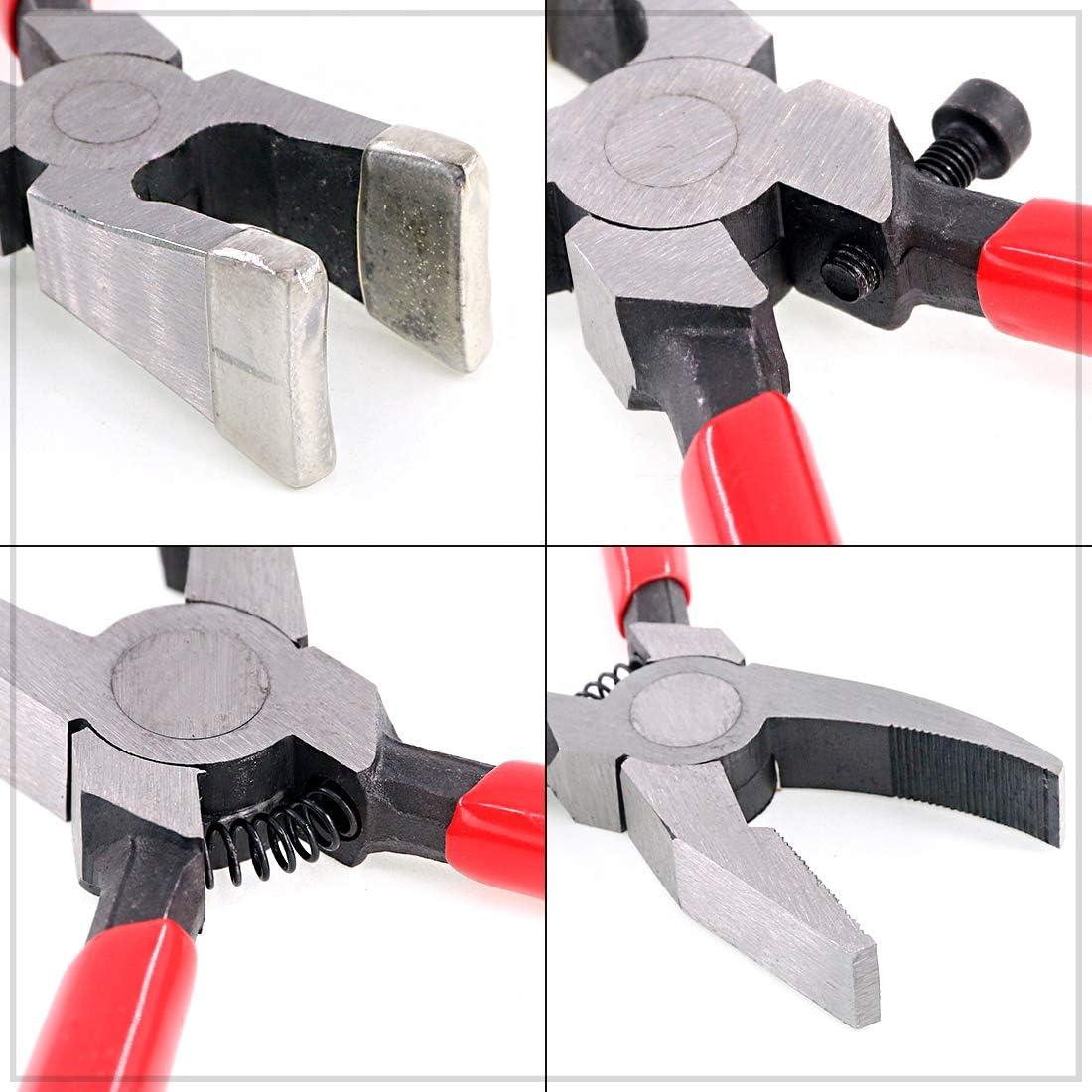 Flat Key Fob Plier Breaking Tool Metal Glass Running Pliers for Key Fob