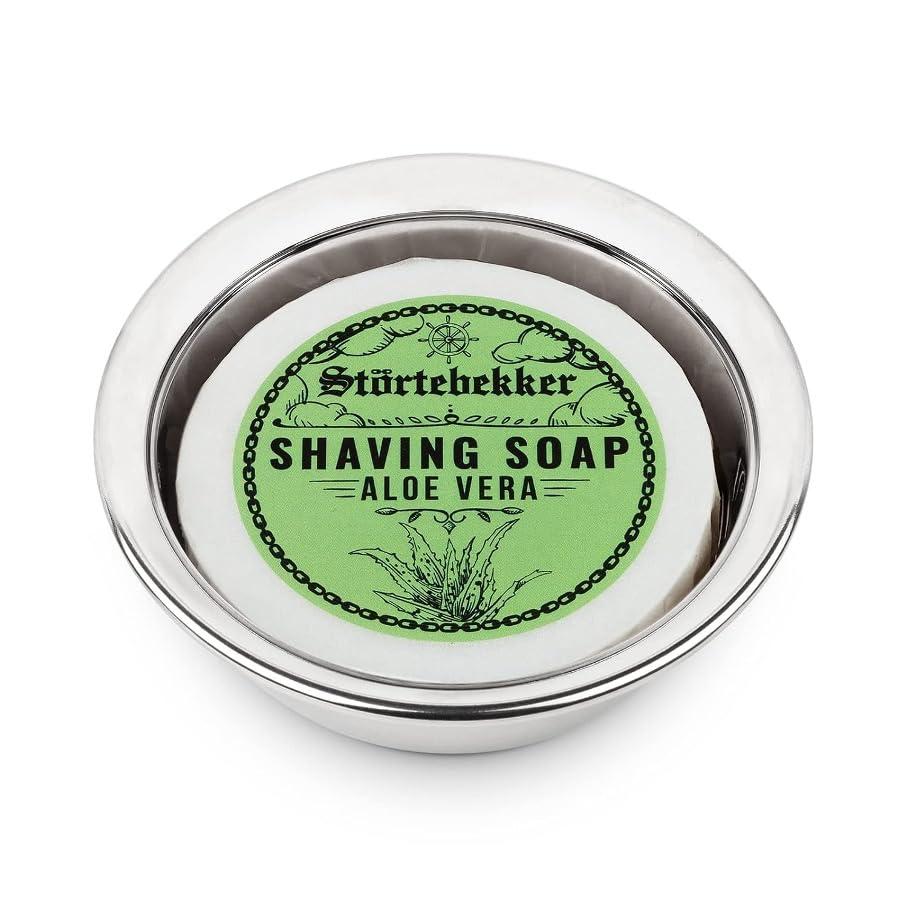 St rtebekker Premium Aloe Vera Razor Soap 70g - Handmade Vegan Shaving ...