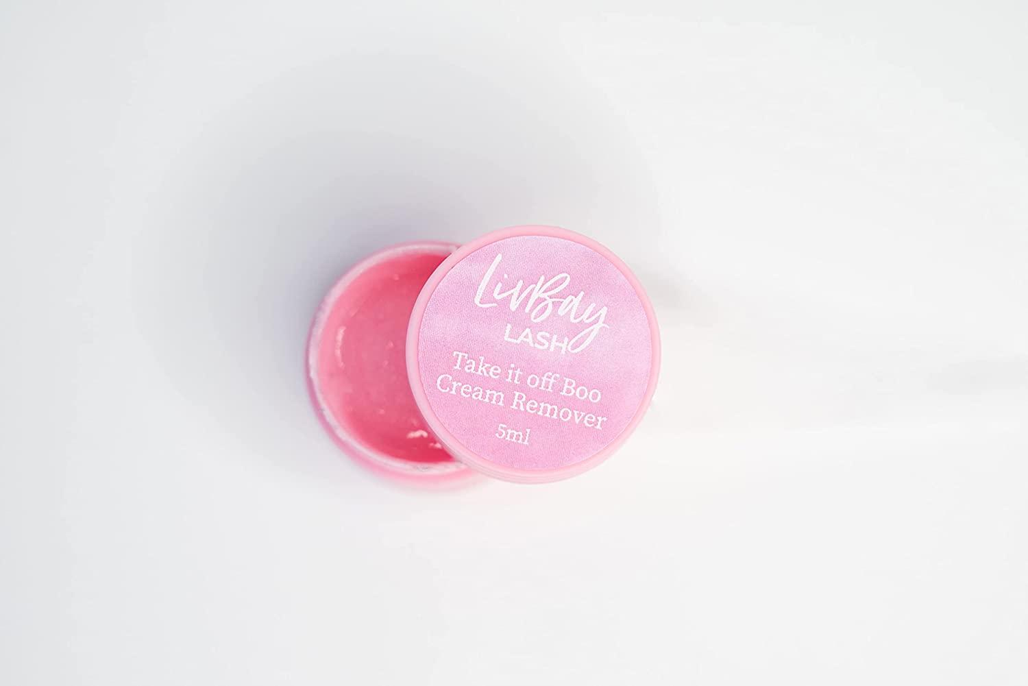 LivBay Lash Cream Remover Gentle & Fast Adhesive Dissolver for Sensitive Skin Professional