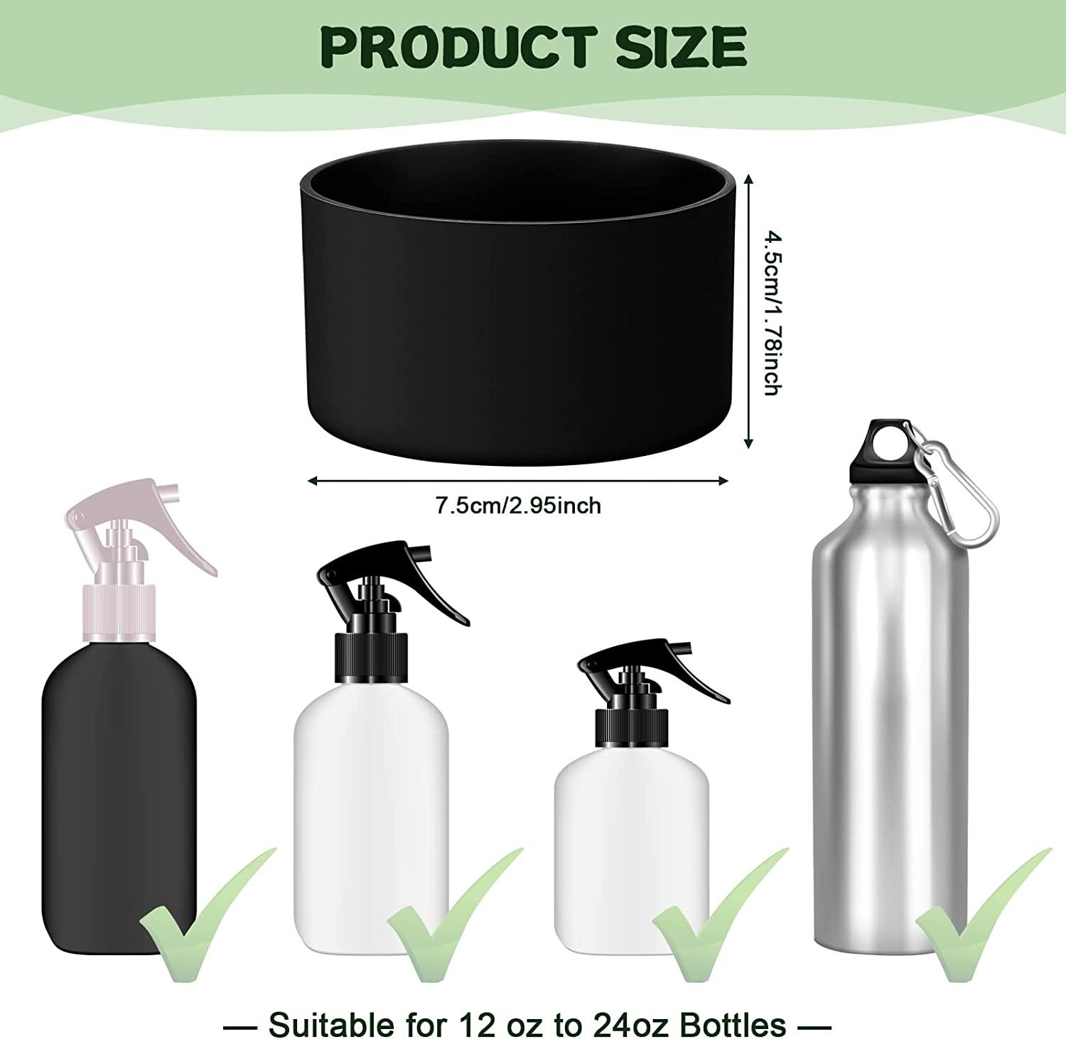 Black Silicone Bottom for 16 oz. Glass Bottles - AromaTools®