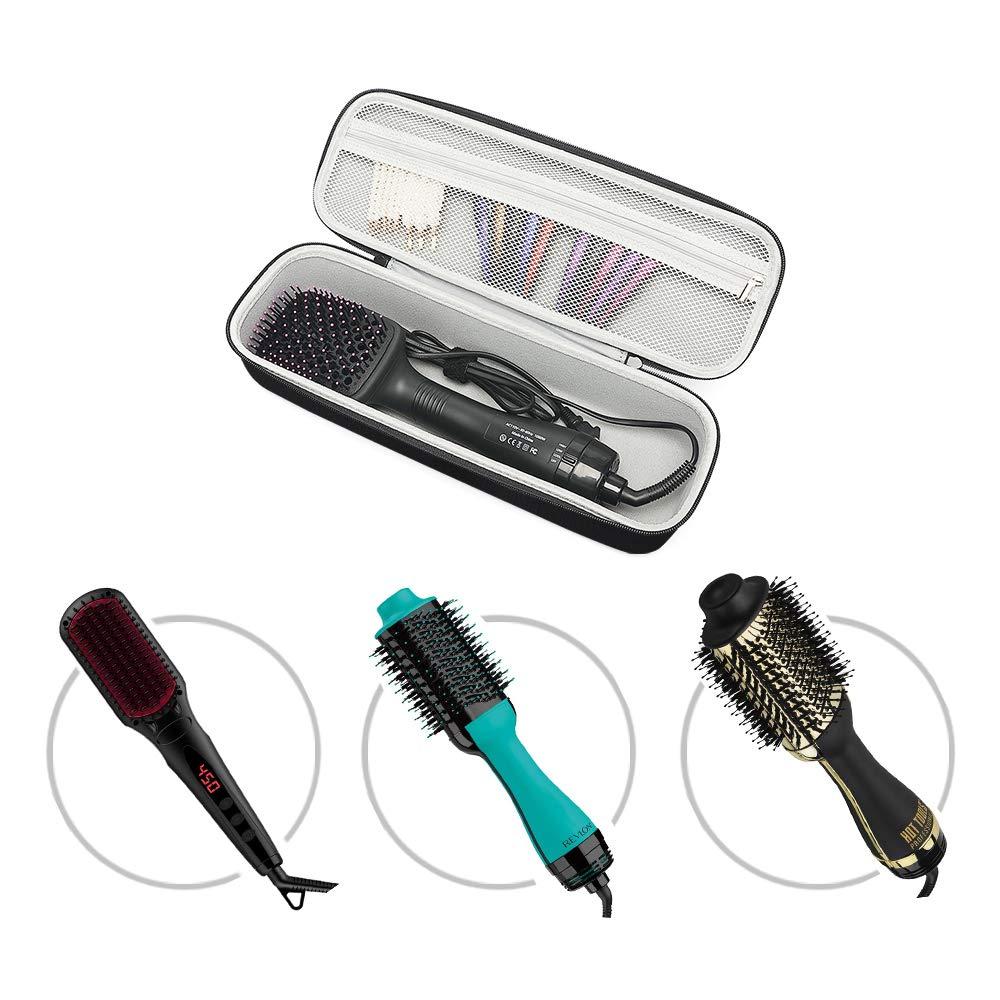 Hard Travel Case for Revlon Hair Dryer & Volumizer& Styler Carrying Case Black