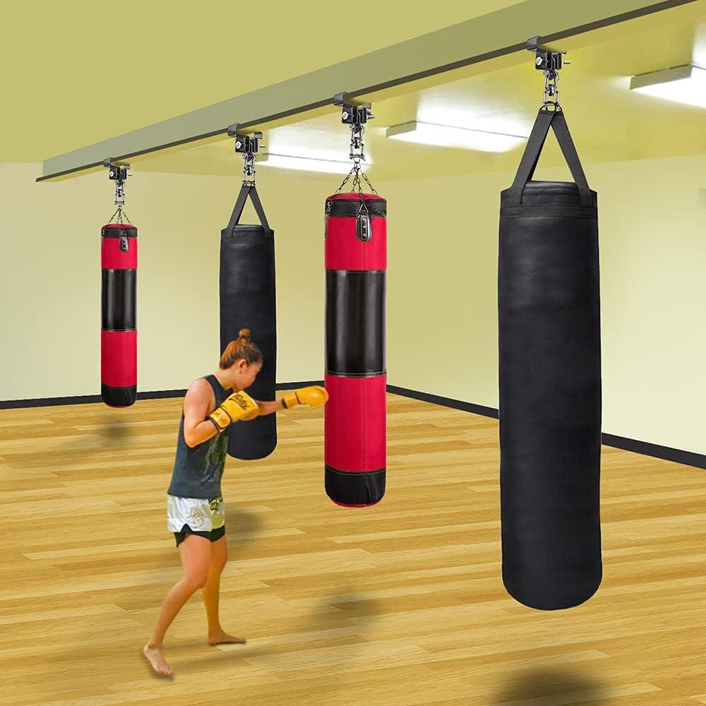 SELEWARE Steel I Beam Heavy Bag Hanger, Heavy Duty IBeam Clamp Holder