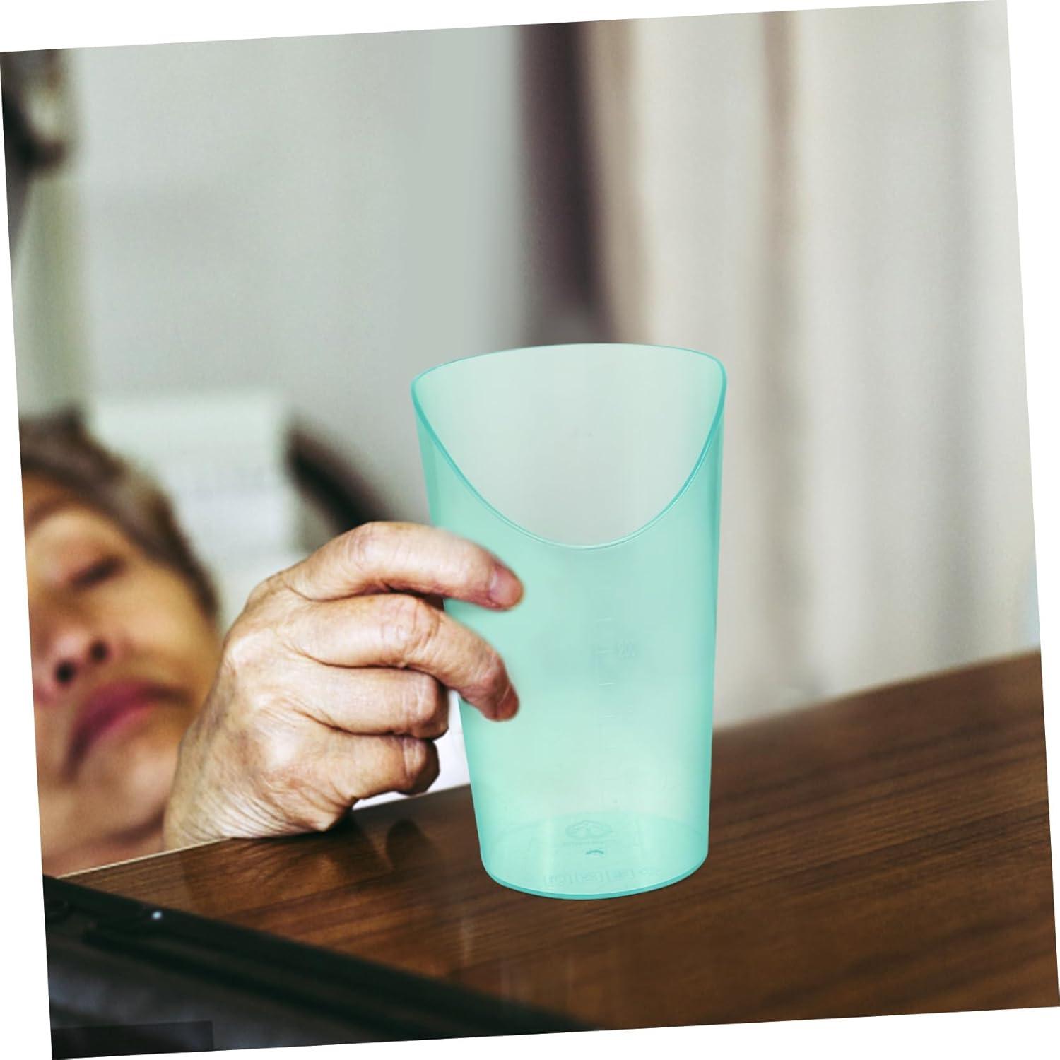Gleavi Senior Anti-Spill Drinking Cup for Bedridden Patients