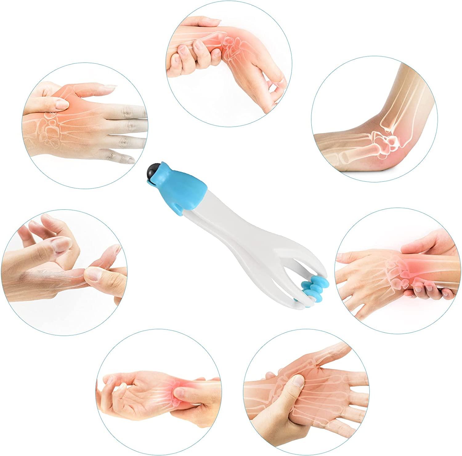 Finger Roller, Handheld Arthritis Tools Multifunctional Hand Joint Roller  Massager Blood Circulation For Hand Relax Pain Relief 