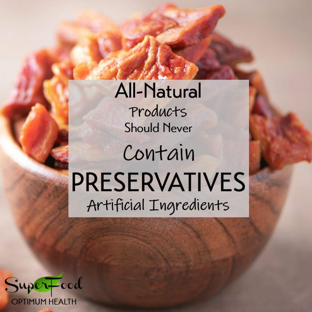 GERBS Dried Papaya Slices Unsweetened 2 LBS. Freshly Dehydrated