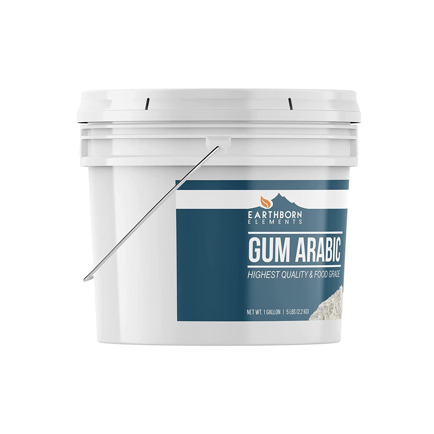 Earthborn Elements Gum Arabic (1 Gallon) Acacia Resin for Various