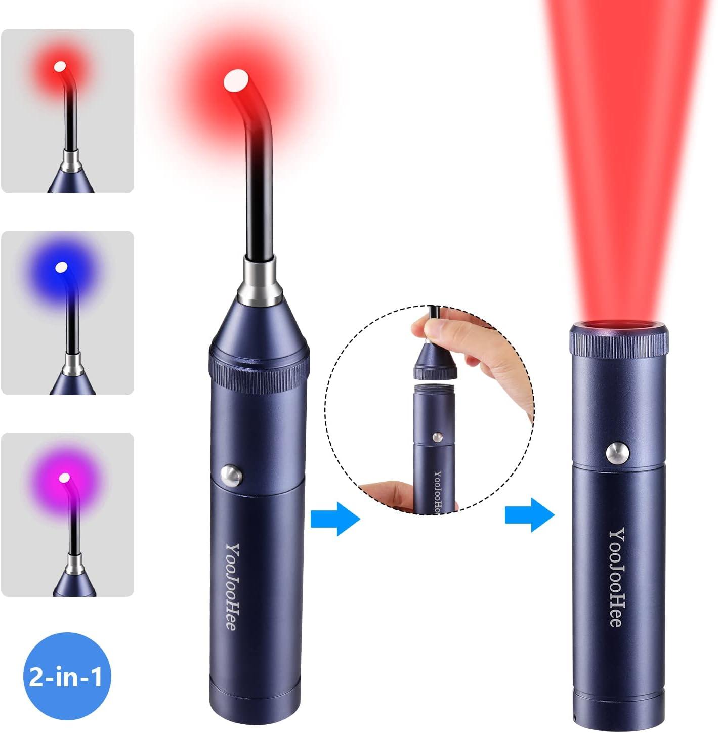 YooJooHee Red Light Therapy for Cold Sores & Pain Relief 5 Wavelengths