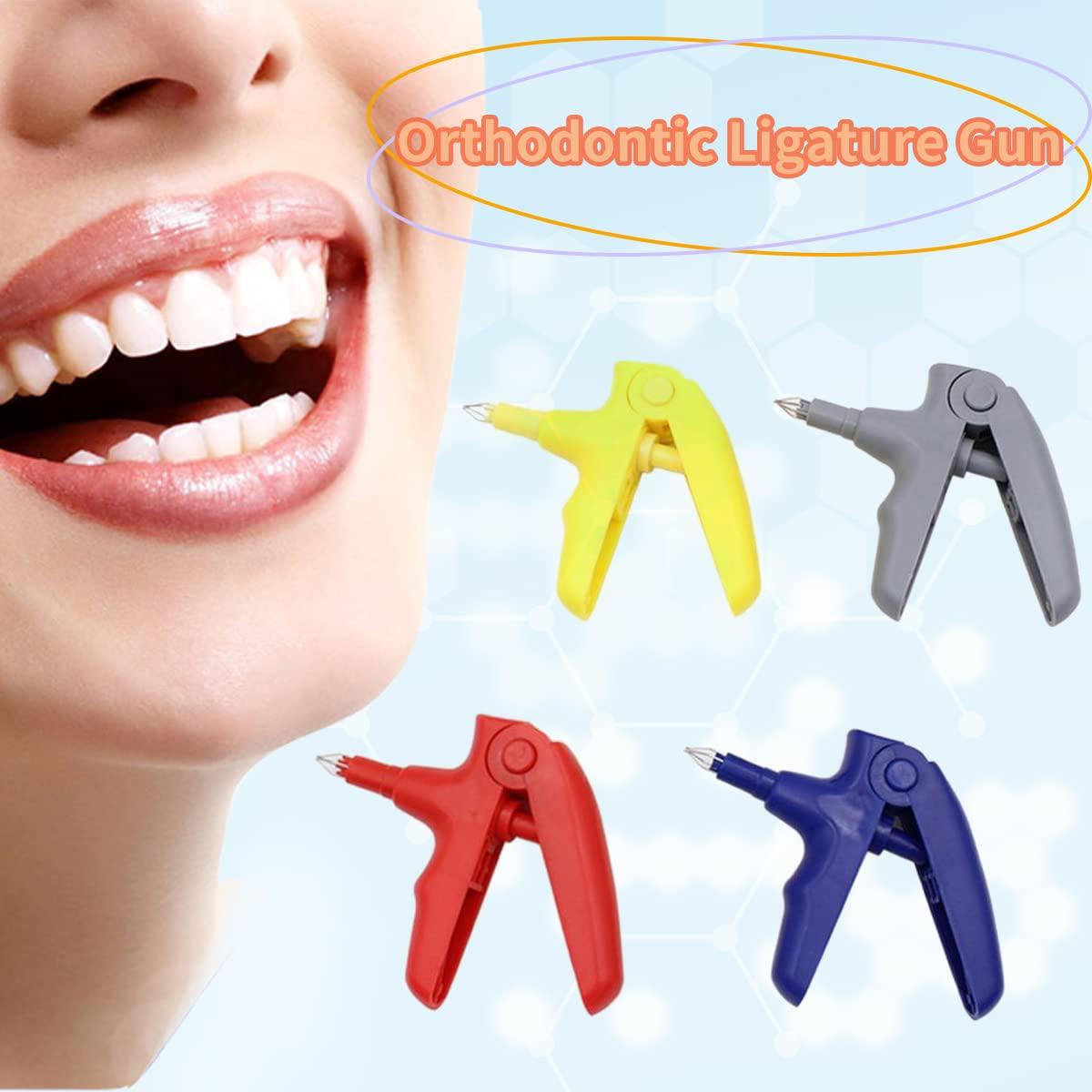 Ceonam Dental Orthodontic Ligature Gun and Orthodontic Ligature Ties