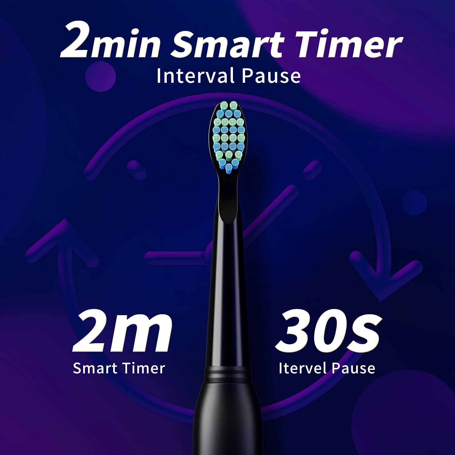 Seago Electric Toothbrush Rechargeable Toothbrush For Adults Sensitive Teeth 8 | Desertcart And Tobago - View #13
