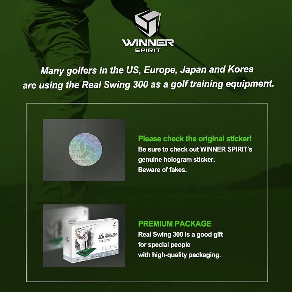WINNER SPIRIT Real Swing 300 Golf Trainer with True Impact for