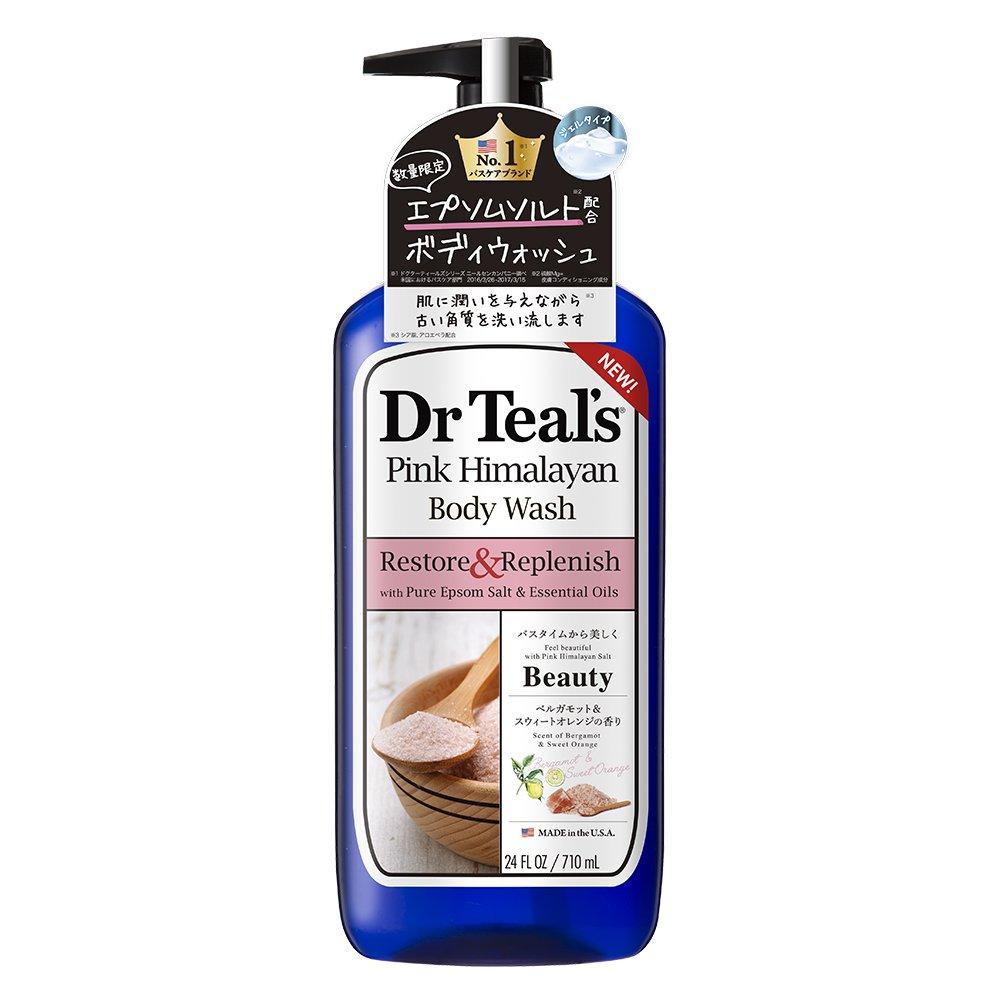 Dr. Teal's Pink Himalayan Body Wash Restore and Replenish with Pure