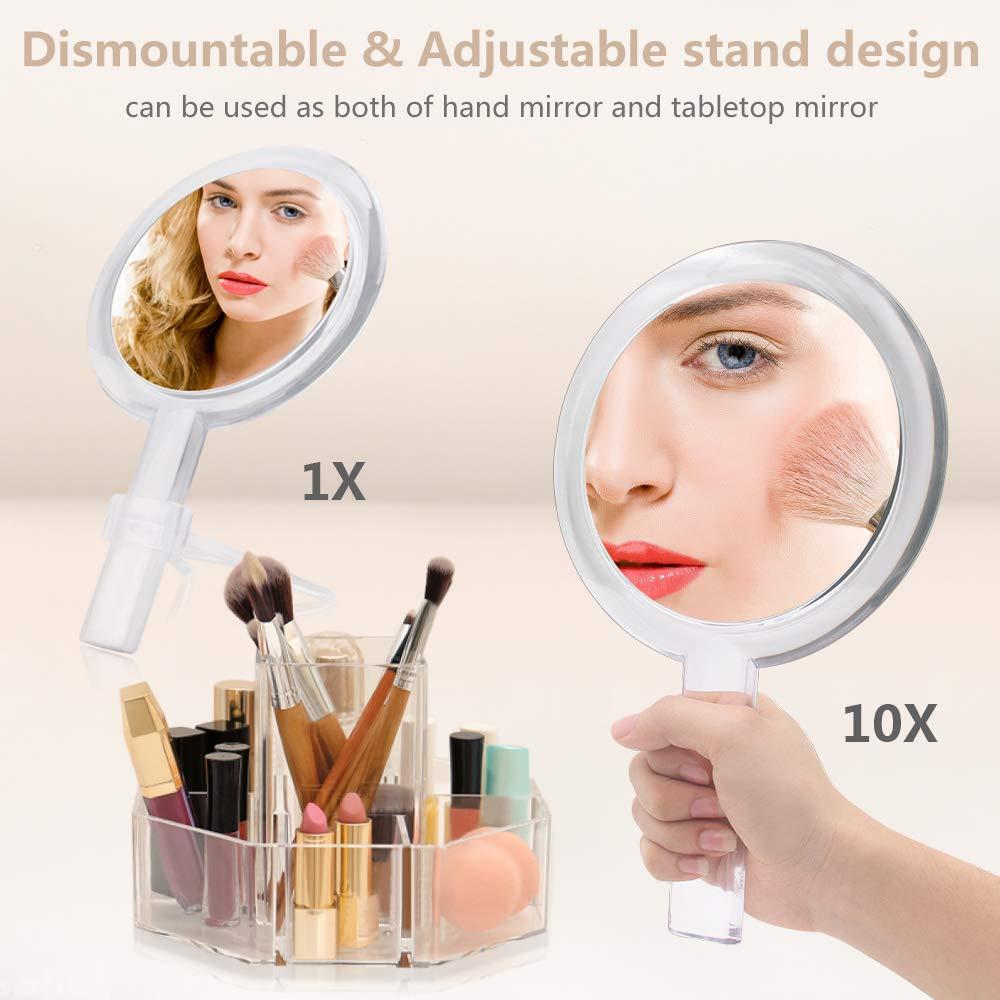 Adjustable standing makeup mirror discount