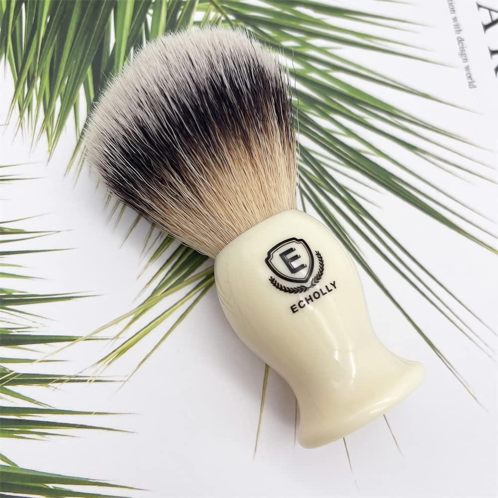 Premium Shaving Brushes for men by EchollyNO Shedding Bristle Shave