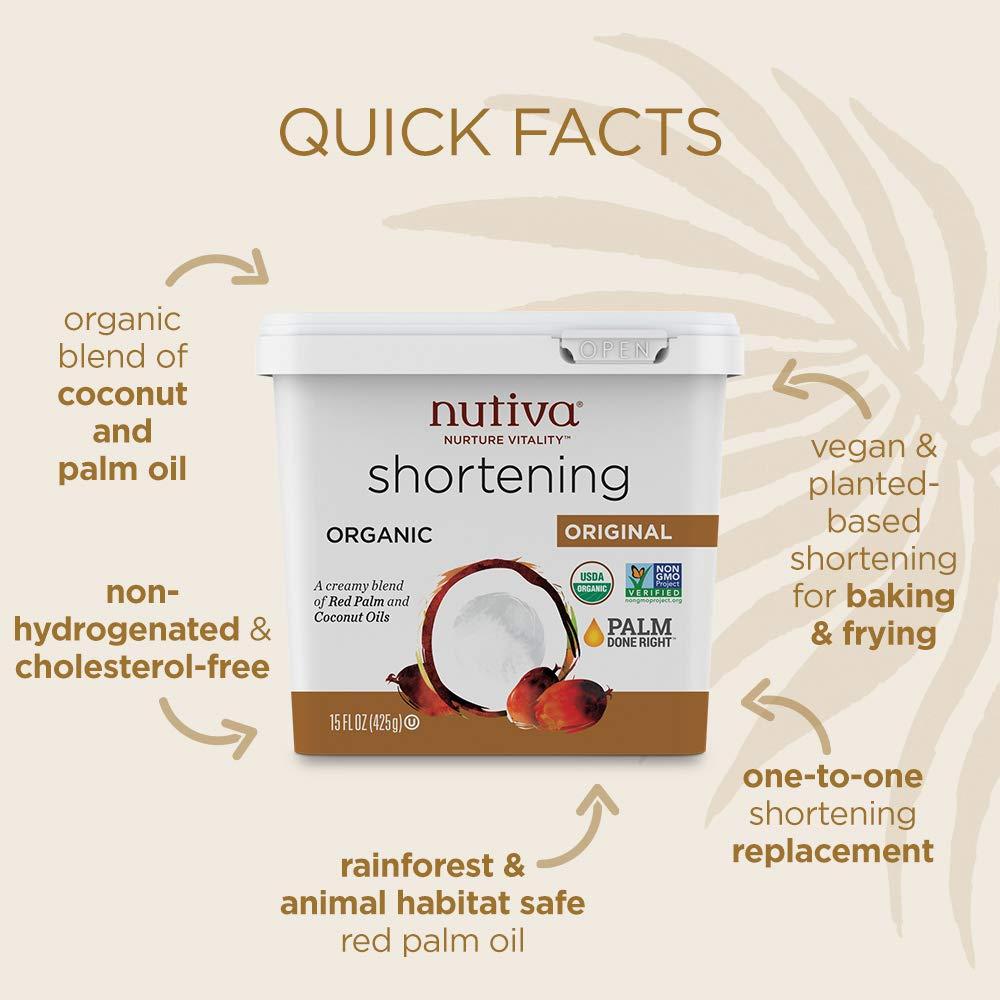 Nutiva Nurture Vitality Shortening Original - 15 Fl. Oz. - Safeway