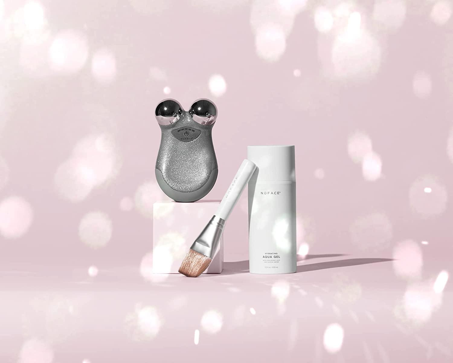 NuFACE MINI Starter Kit Holiday Collection + Hydrating Aqua Gel