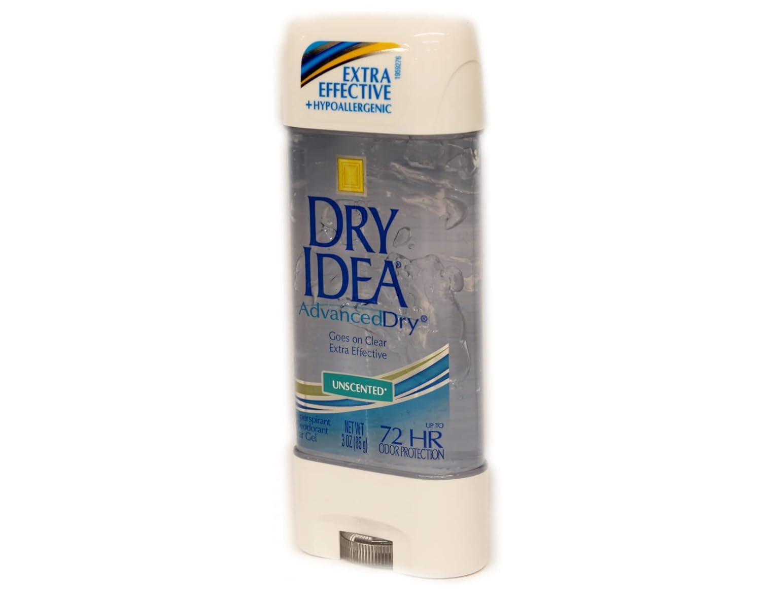 Dry Idea Advanced Dry Unscented Antiperspirant & Deodorant Clear Gel 3