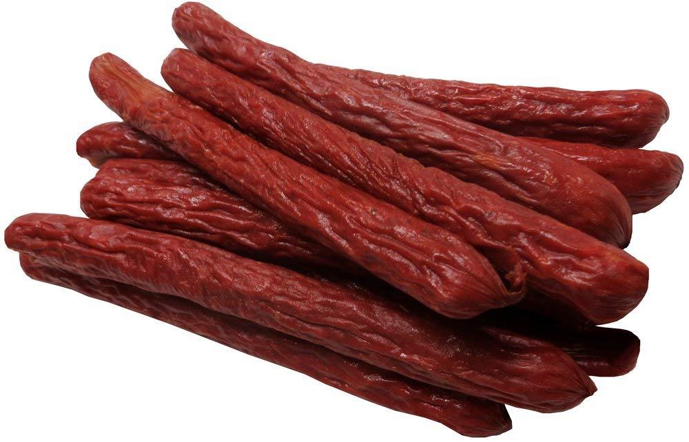 Buffalo Bills 2lb Spicy 5" Ole' Smokies Saddlebag (50 twistend beef sticks per saddlebag)