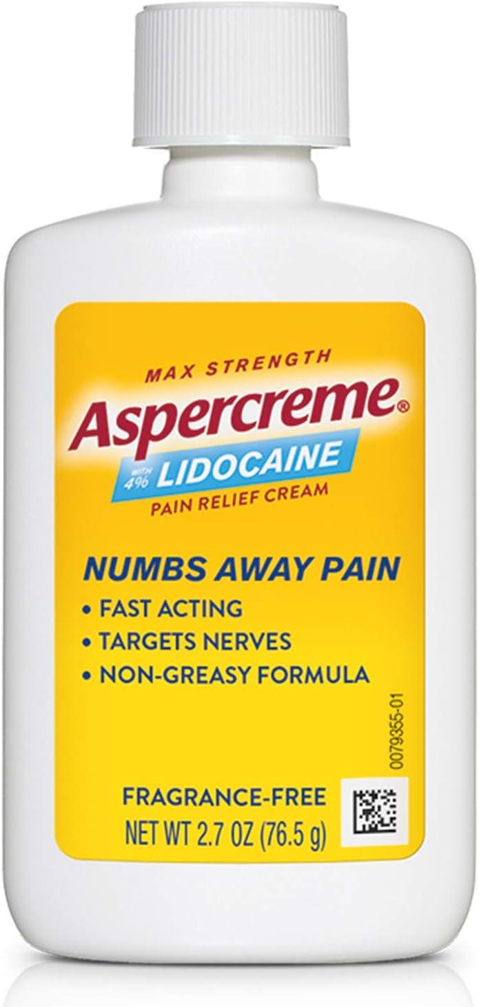 Aspercreme With Lidocaine For Sciatica www.gosupps.com