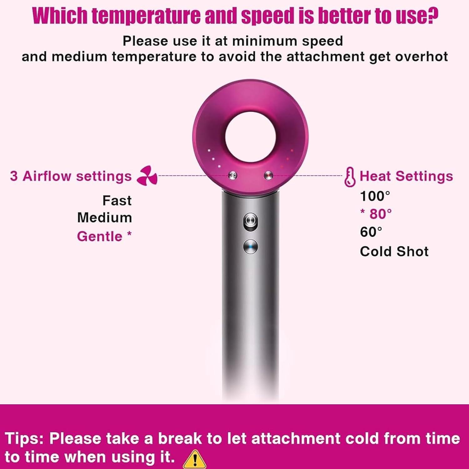 in Hair Tool Attachment for Dyson Airwrap Supersonic Dryer