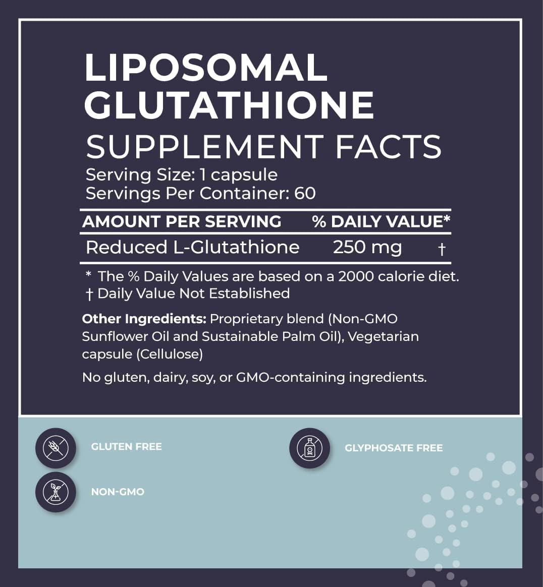 BodyBio Liposomal Glutathione - Powerful Antioxidant for Detox & Immune  Support | Buy Now with Express International Delivery