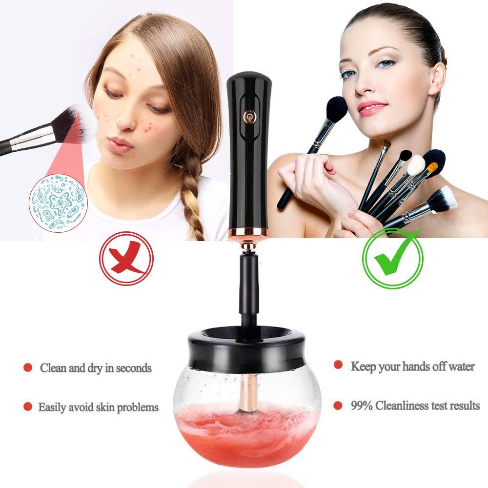 Electric Makeup Brush Cleaner Automatic Make Up Brush Cleaner Machine Cosmetic  Brush Cleaner And Dryer Beauty Makeup Tools - AliExpress
