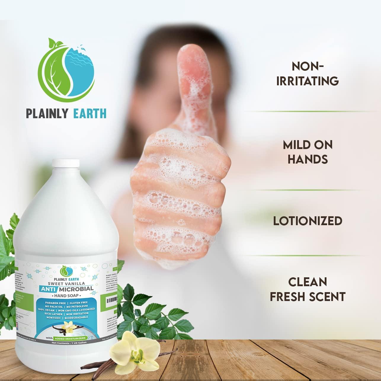 Plainly Earth AntiMicrobial Hand Soap Antibacterial Hand Soap