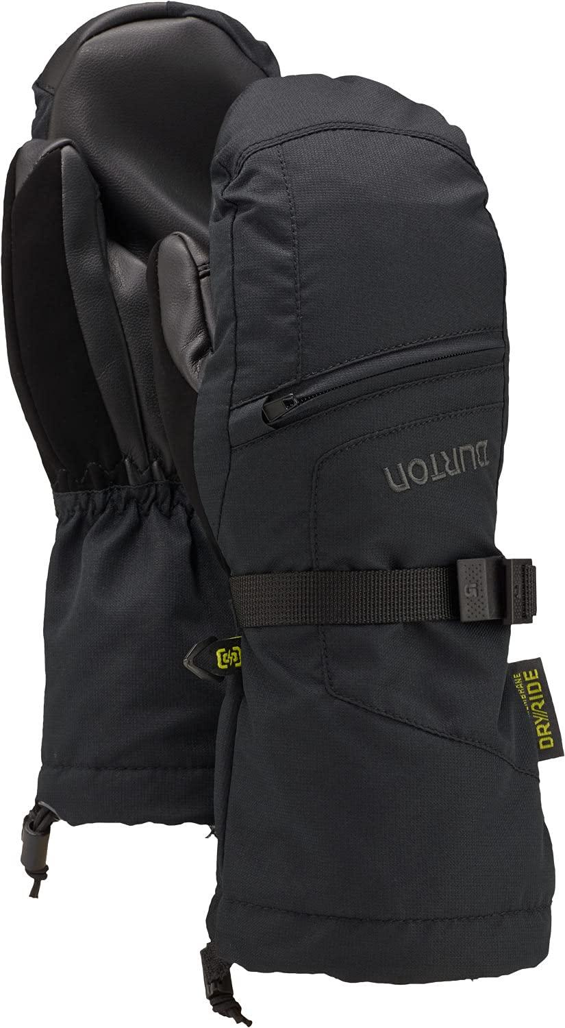 Burton Kids' Vent Mitten Large True Black Breathable with