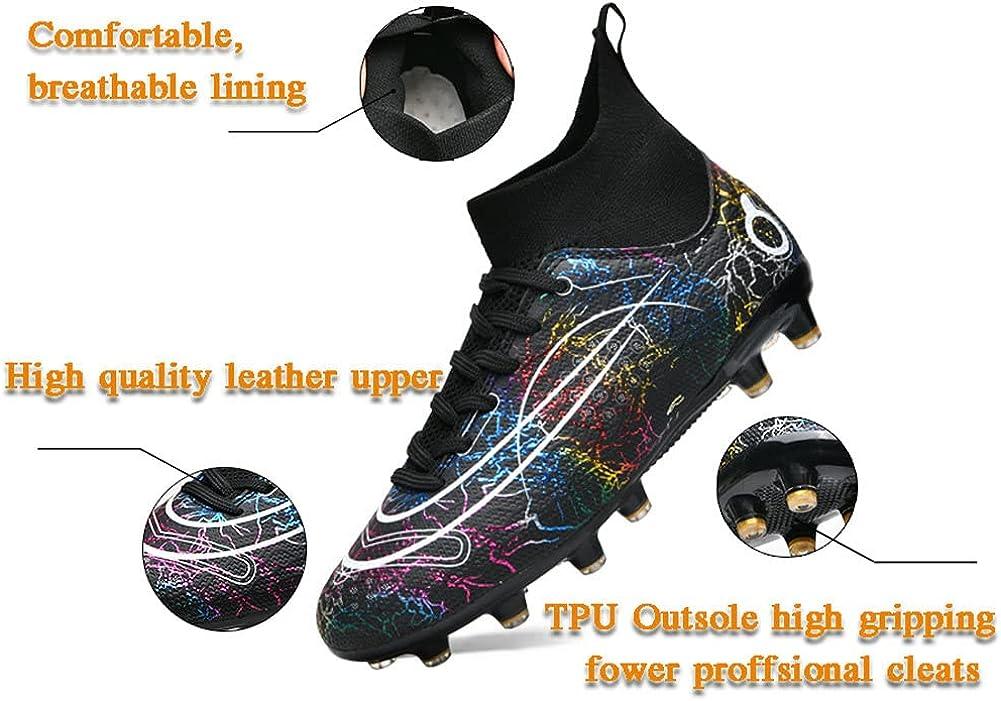 Child Soccer Cleats Boy and Girl Spikes Training Football Boots