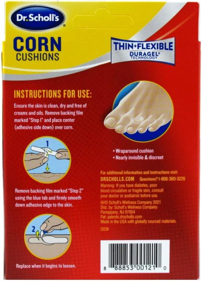 Dr Scholl's Corn Cushions Scholl Complete Foot Corn Treatment