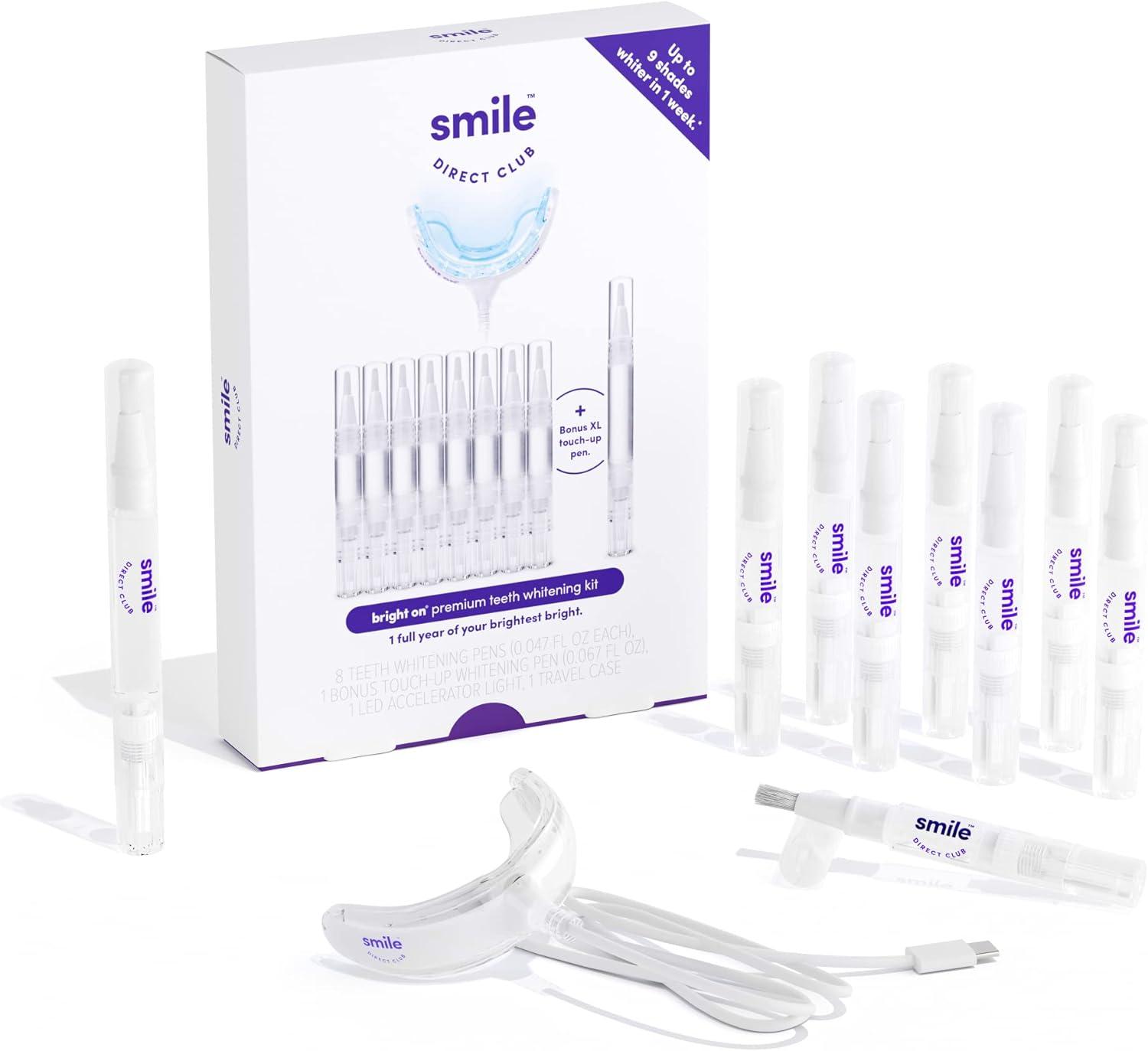 Teeth Whitening Kit with LED Light 9 Gel Pens