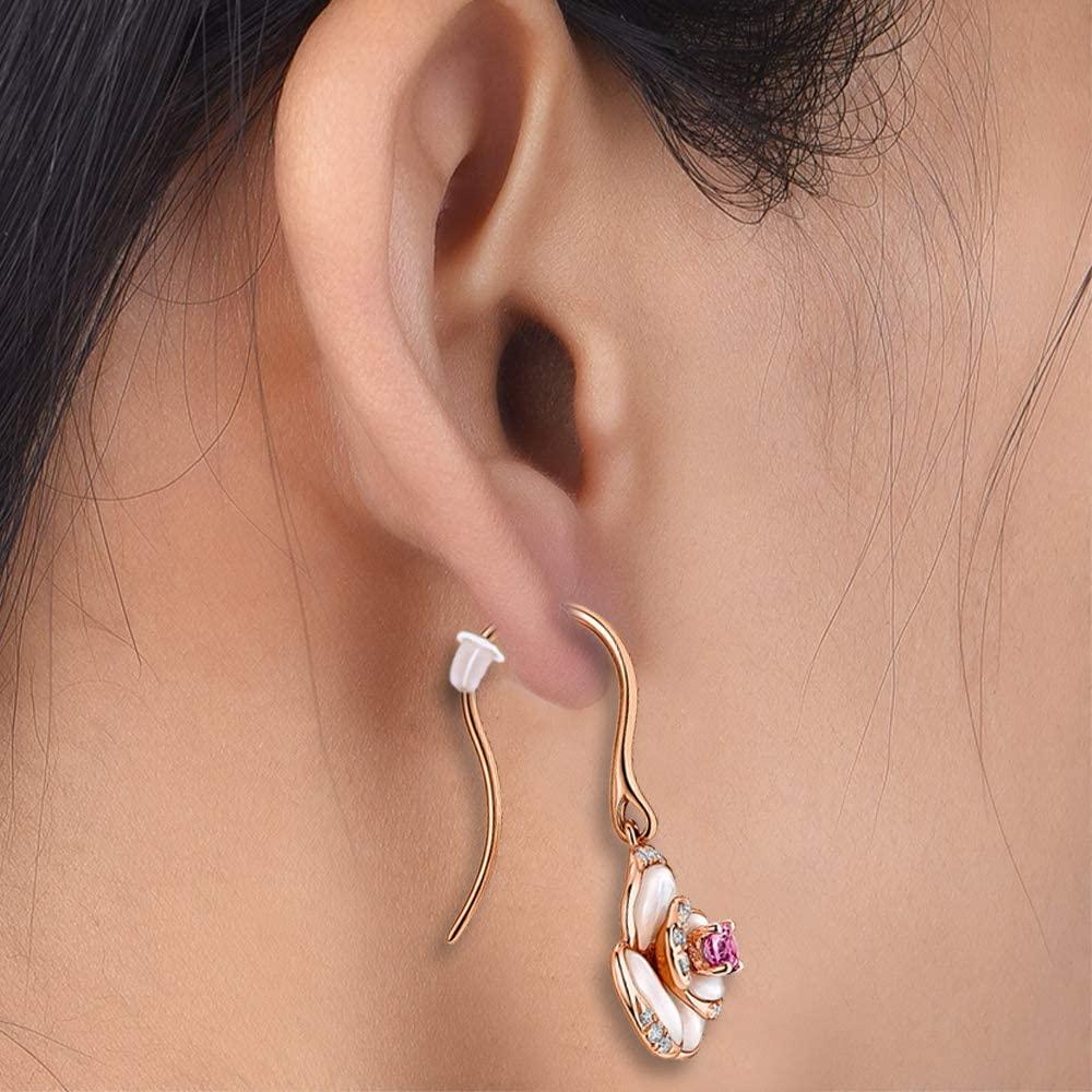  Silicone Earring Backs Earring Backings 1200 Pcs Soft Clear Ear  Safety Back Pads Backstops Clutch Stopper Replacement for Fish Hook Earring  Studs Hoops, Diameter 4mm