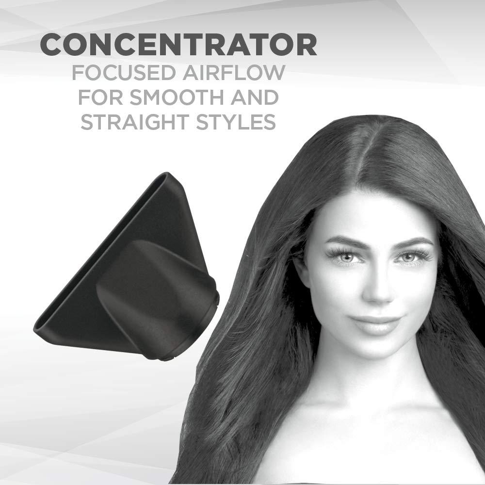 Conair 1875Watt Ionic Ceramic Hair Dryer with Diffuser and