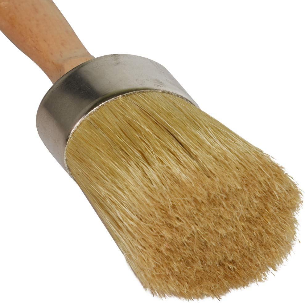 MudPaint Natural Bristle 1 Brush - MudPaint Clay Furniture Paint Brush