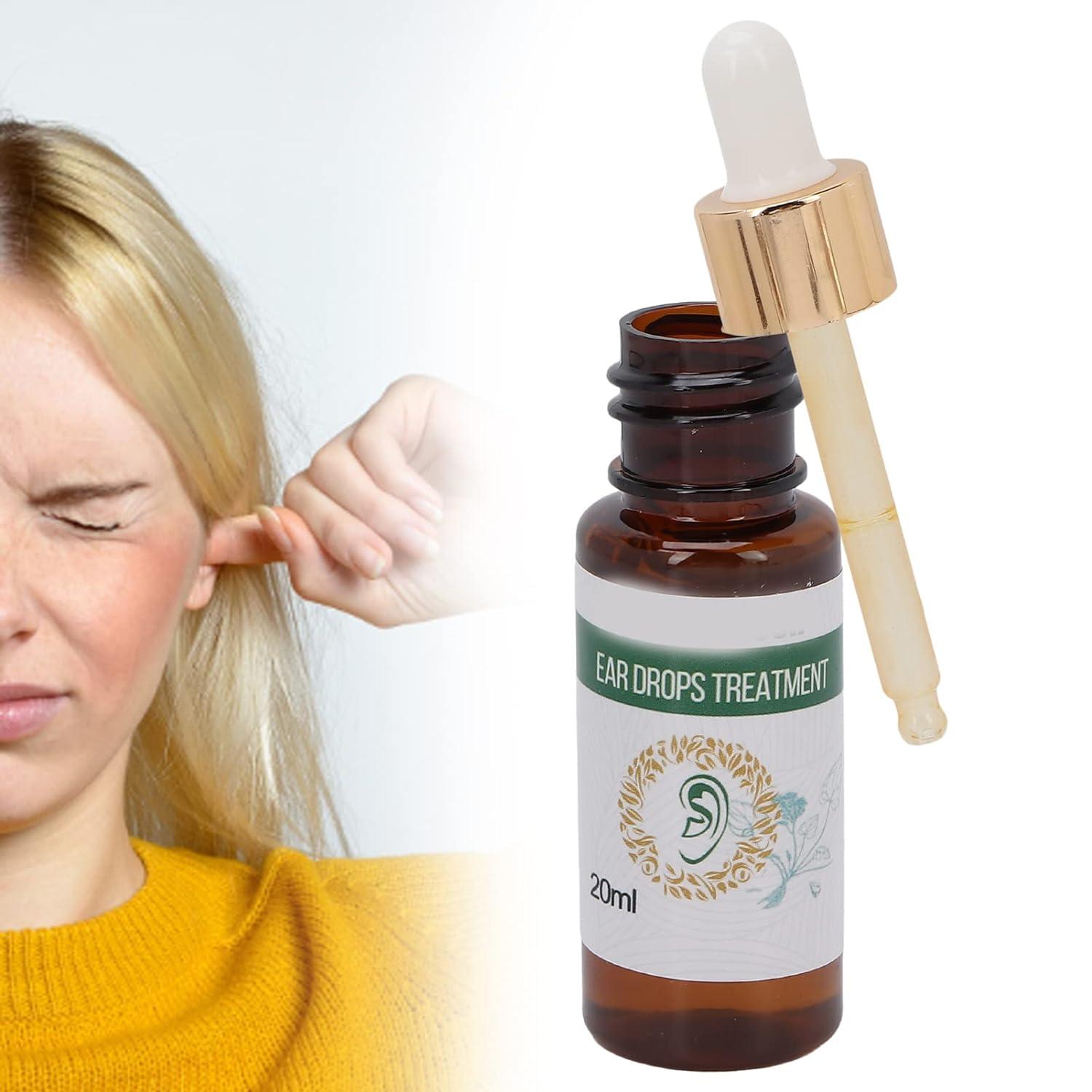 Ear Ringing Remedy Drops 20ml Temporary Relief for Ringing, Buzzing
