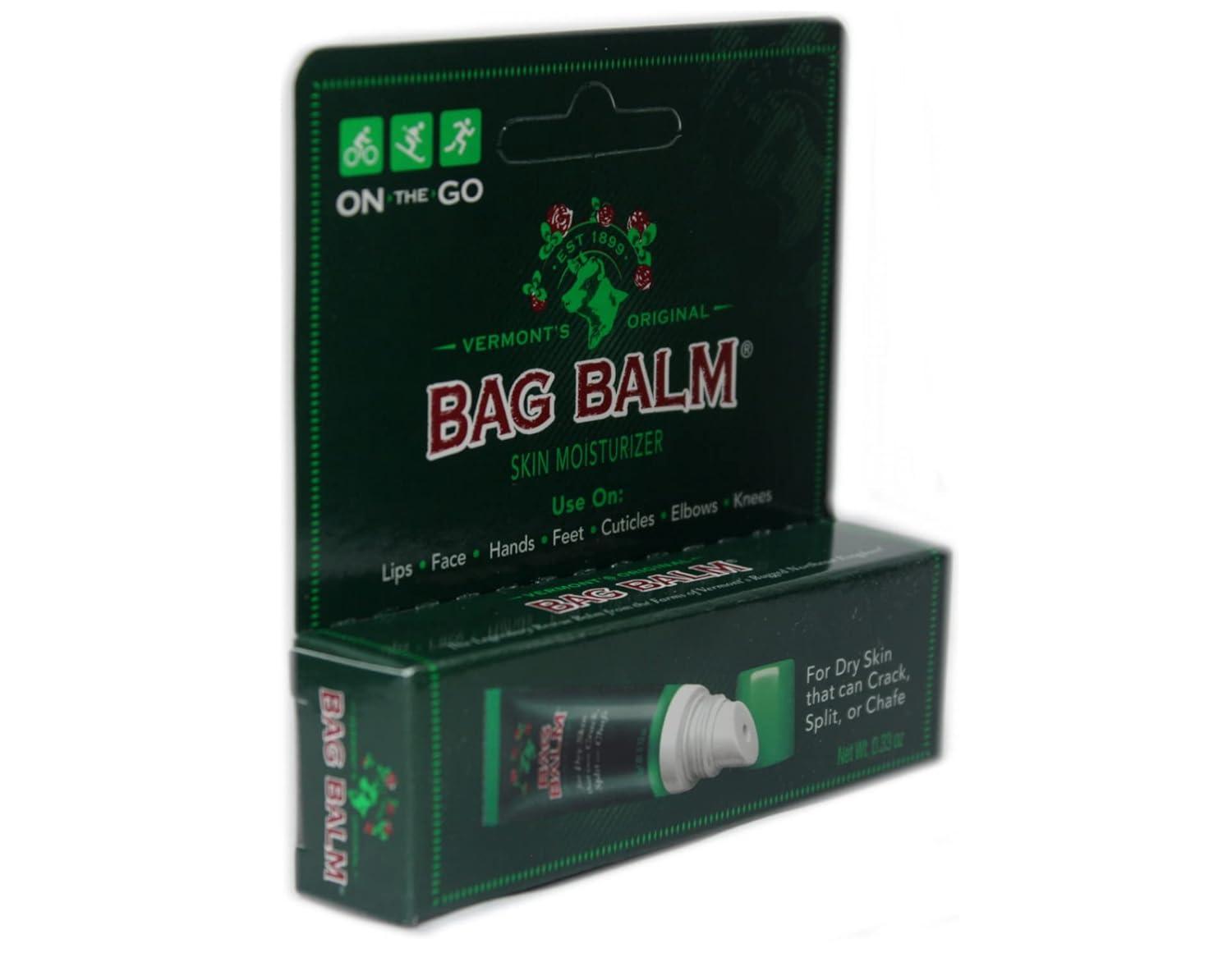 Bag Balm Original On-the-Go Lip Balm Tubes for Chapped Lips Dry