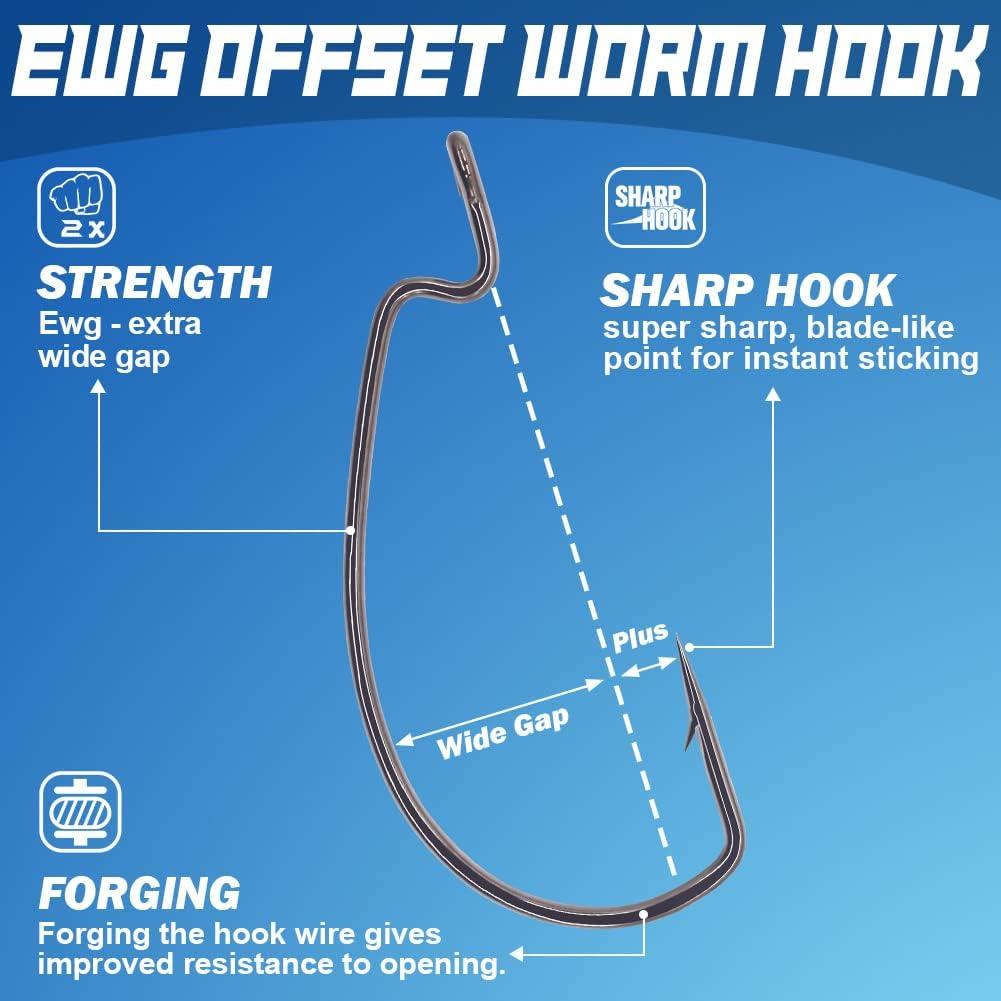 Offset-Worm-Hooks-for-Bass-Fishing-Rubber-Worms-Ewg-Wide-Gap-Bass