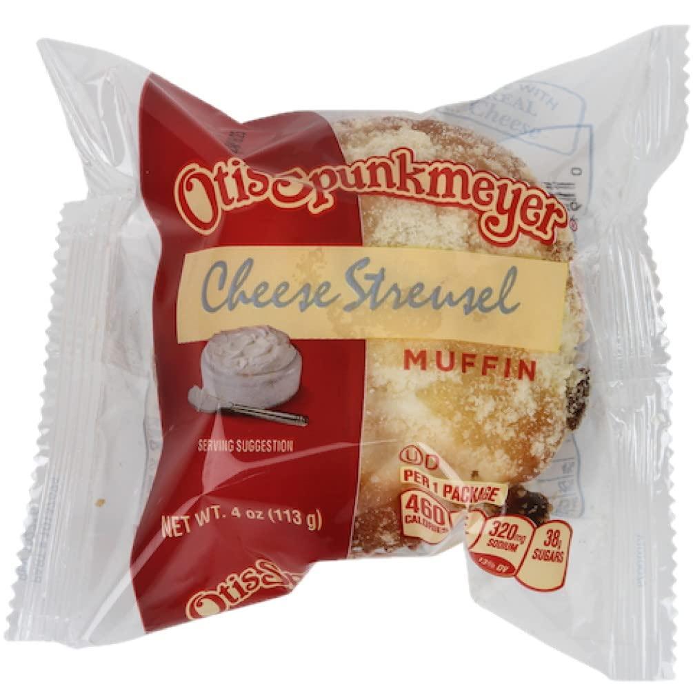 Otis Spunkmeyer Cheese Streusel Muffins 4 oz Each, Individually