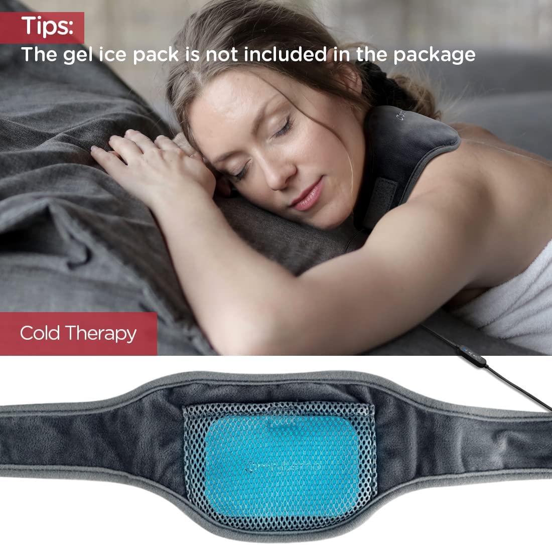 Comfheat USB Neck Heating Pad with Vibration Heated Neck Wrap for Pain  Relief, Neck Massage Heat Pad Thermal Wram Therapy for Soreness Stiffness,  3 Heat Levels Auto Shut Off (Non-Rechargeable) - Yahoo