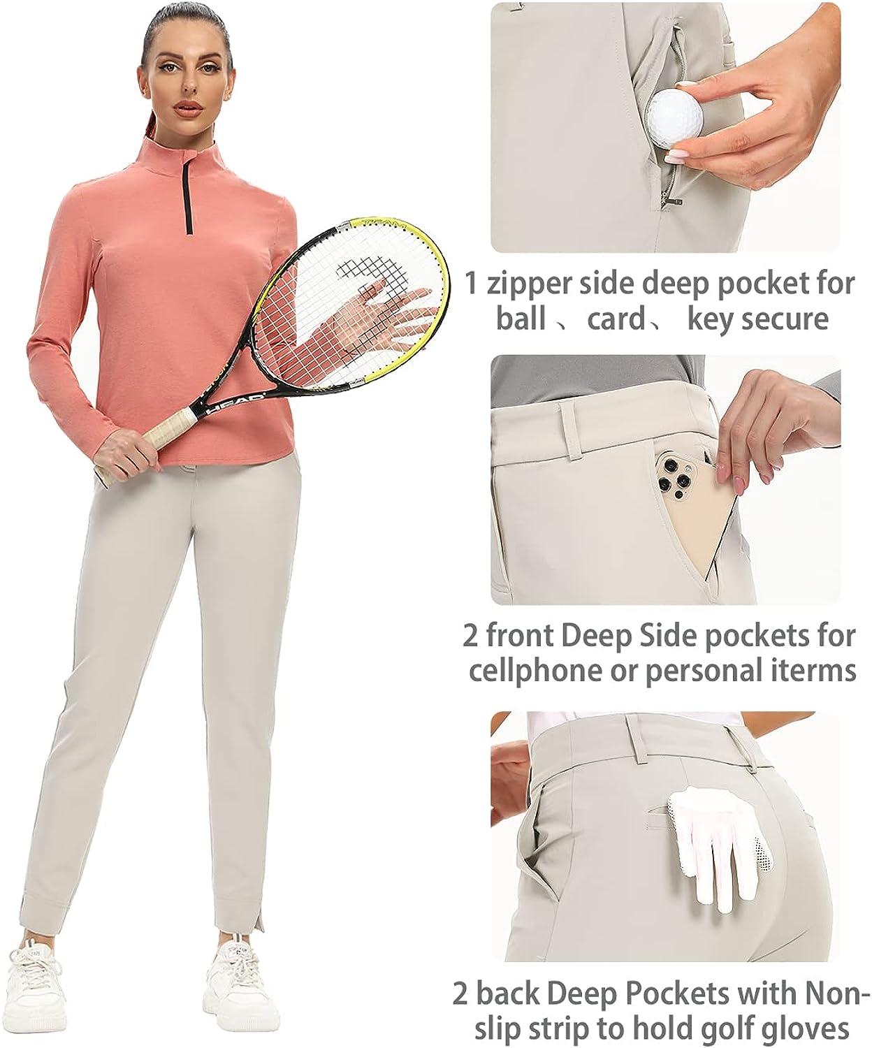  Hiverlay Womens pro Golf Pants Quick Dry Slim