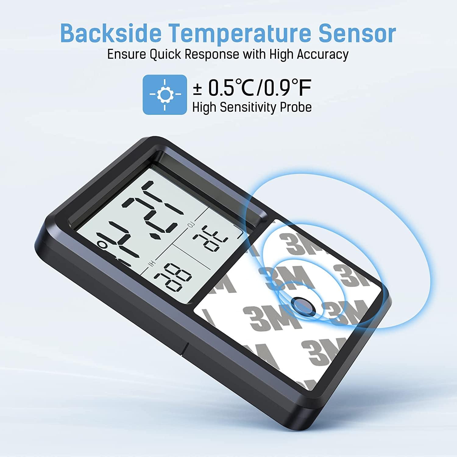 Aquarium Thermometer, PAIZOO 5S Refresh Speed Touch Screen Fish Tank