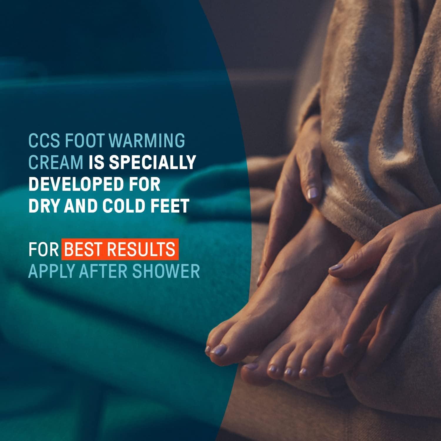 CCS Warming Foot Cream 150ml - Moisturize And Soften Dry Skin With Warming Sensation | Buy Now - View #3