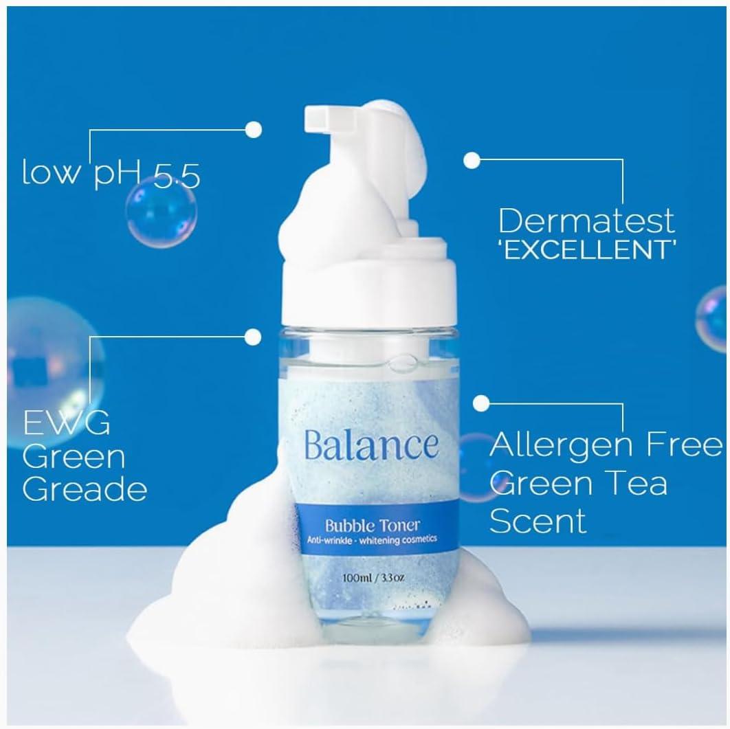 Korea Balance Bubble Toner 100ml - 8 Layers Hyaluronic Acid for Deep  Moisturizing & Oil-Moisture Balance | UBuy Shop | Buy Now with Express  International Delivery | GoSupps.com