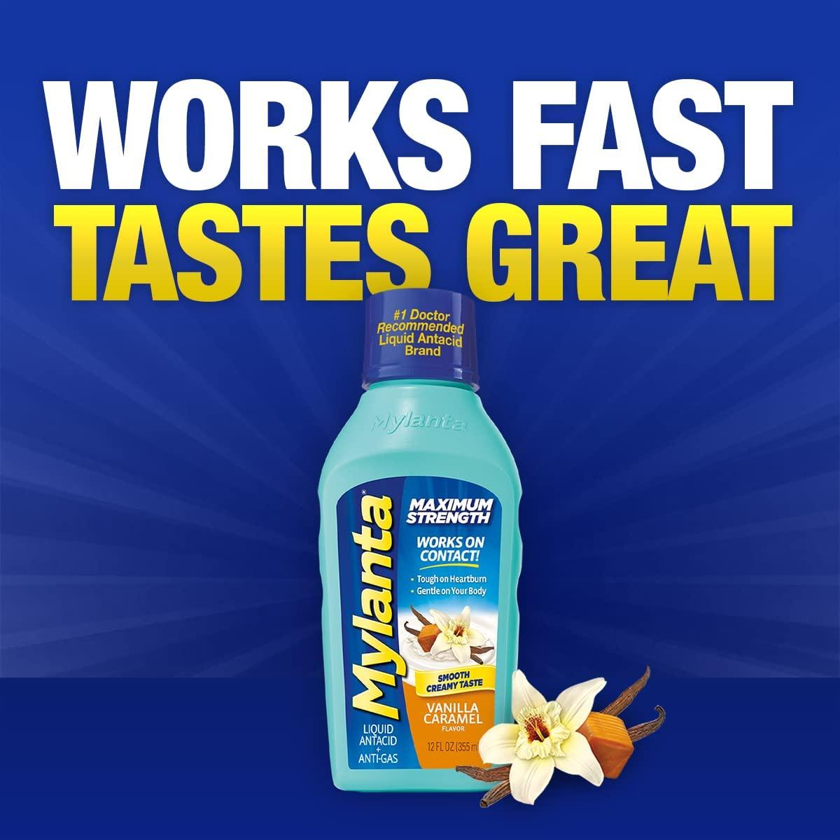 Mylanta Antacid & Gas Relief Maximum Strength Formula 12 fl oz