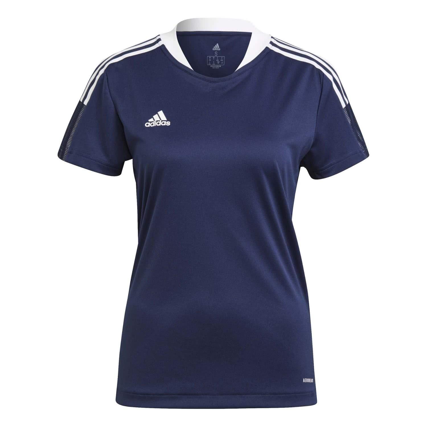 Buy adidas Women's Tiro21 T-Shirt XS - Team Navy Blue | International  Shipping Available | Buy Now in International | GoSupps.com