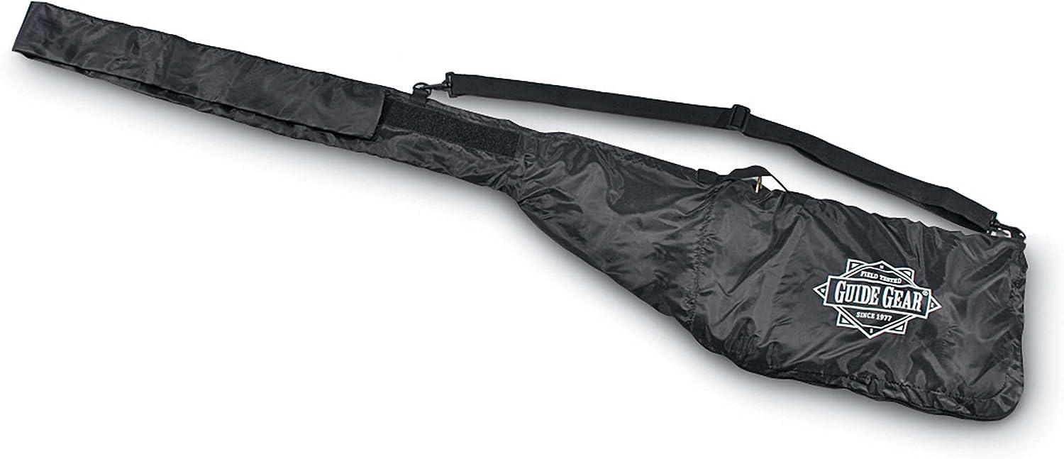 Guide Gear 7 ft 6 Fishing Rod and Reel Case Storage Organizer Travel Carry  Bag, Holds Five Poles