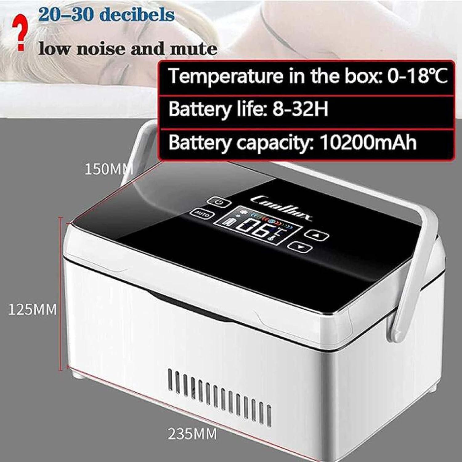ZXLZM LED Display Mini Cool Box Car Cool Box Cool Box Electric