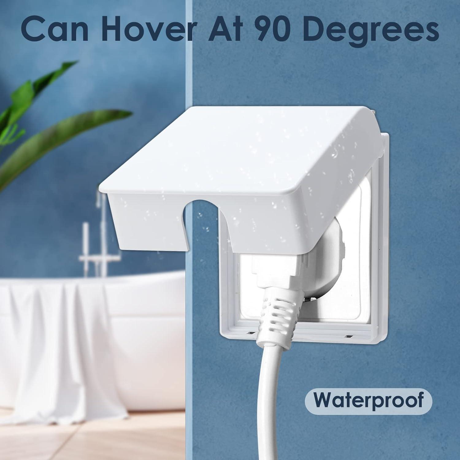 UK Socket Cover Box 2PCS Childproof Electrical Outlet & Plug Protector