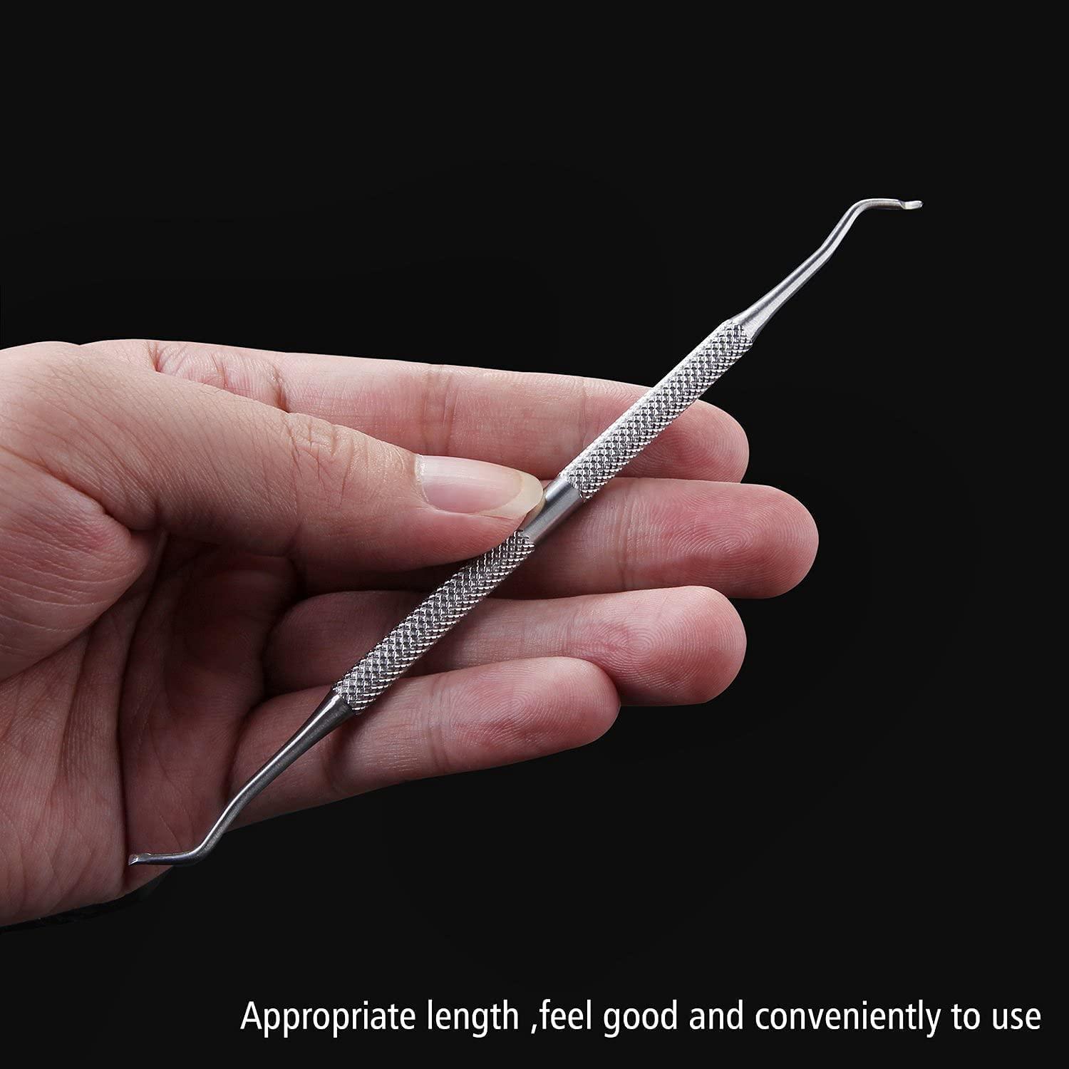 FAMILIFE Ingrown Toenail File and Lifter, 2pcs Ingrown Toenail Tool
